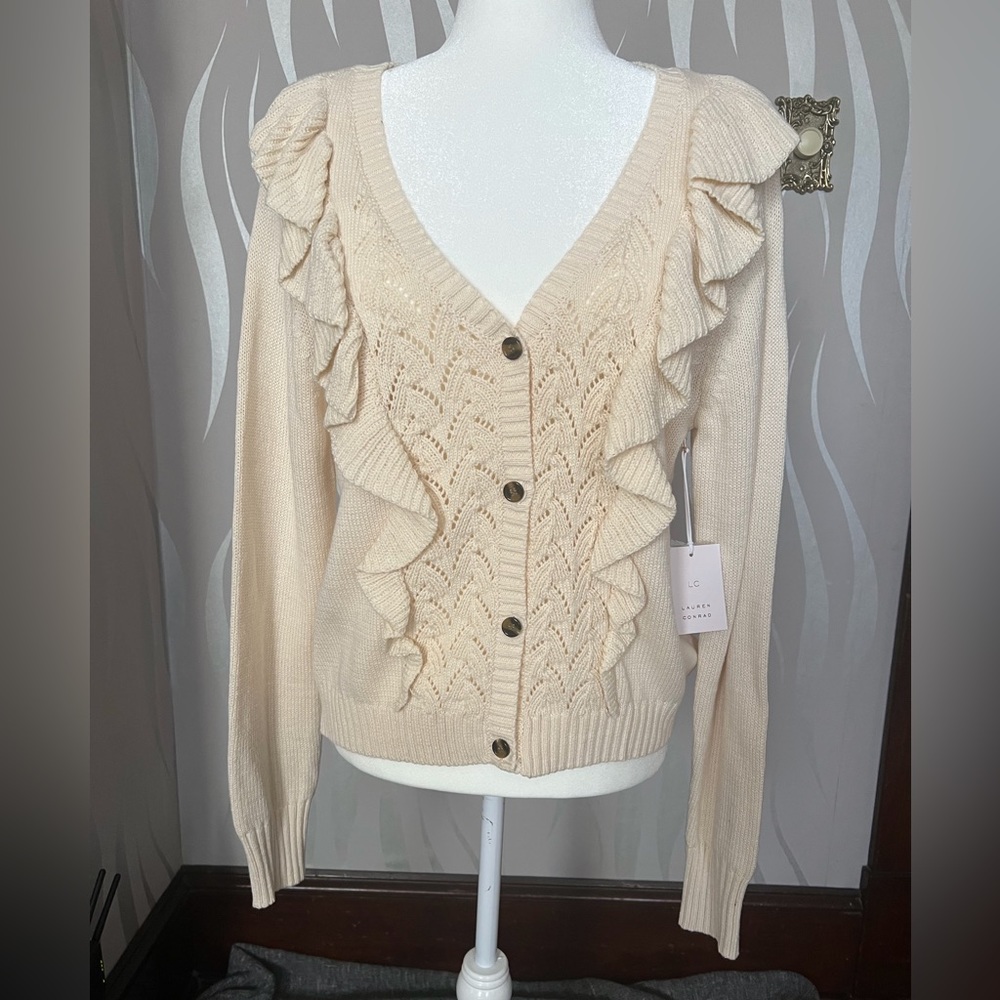 Brand new , brand LC lauren Conrad, color cream, size large